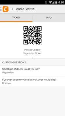Eventbrite android App screenshot 4
